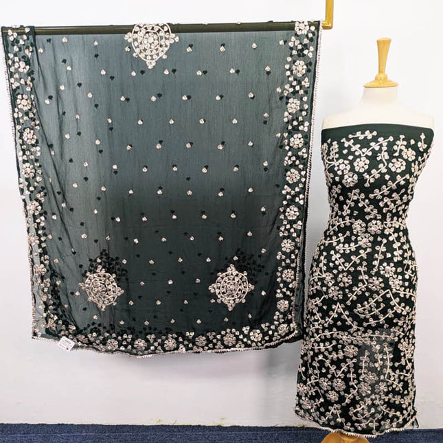 Handmade Gotta Work Chiffon 2PC Unstitched