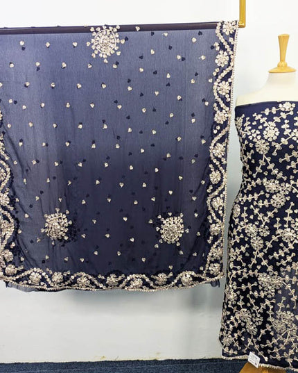 Handmade Gotta Work Chiffon 2PC Unstitched