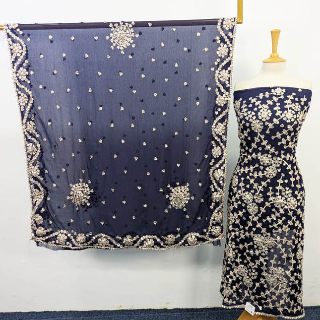 Handmade Gotta Work Chiffon 2PC Unstitched