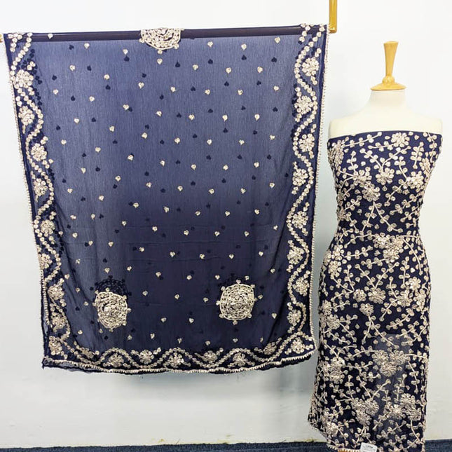 Handmade Gotta Work Chiffon 2PC Unstitched