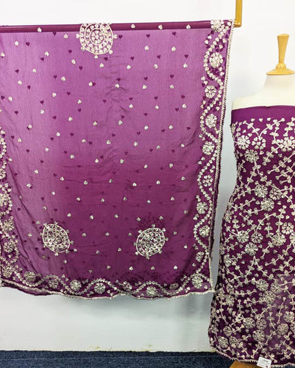 Handmade Gotta Work Chiffon 2PC Unstitched