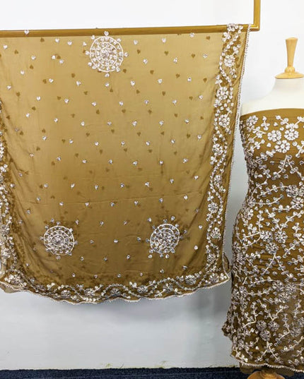 Handmade Gotta Work Chiffon 2PC Unstitched