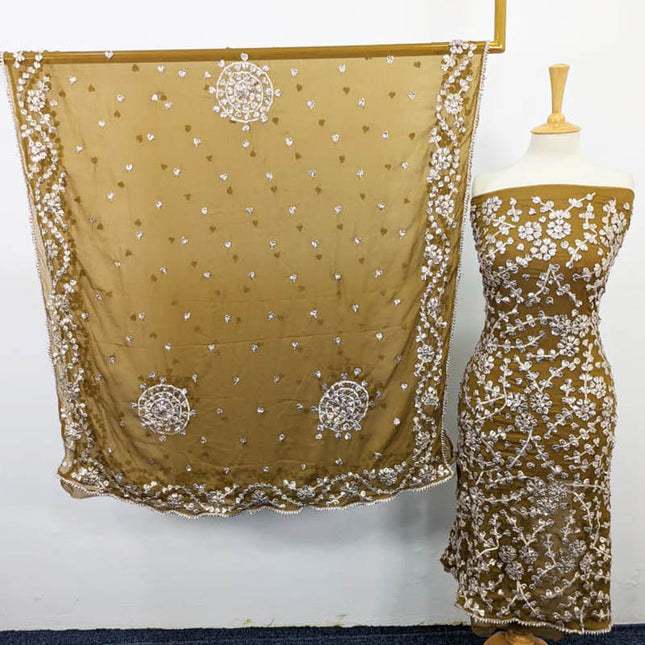 Handmade Gotta Work Chiffon 2PC Unstitched