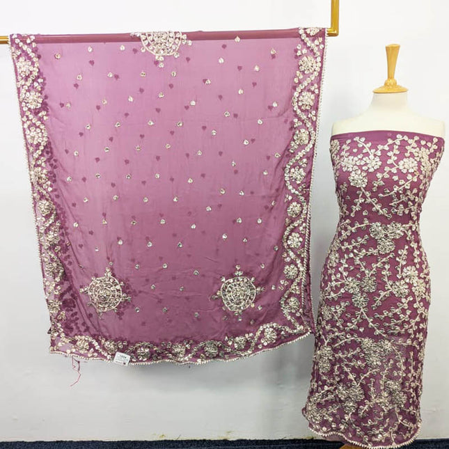 Handmade Gotta Work Chiffon 2PC Unstitched