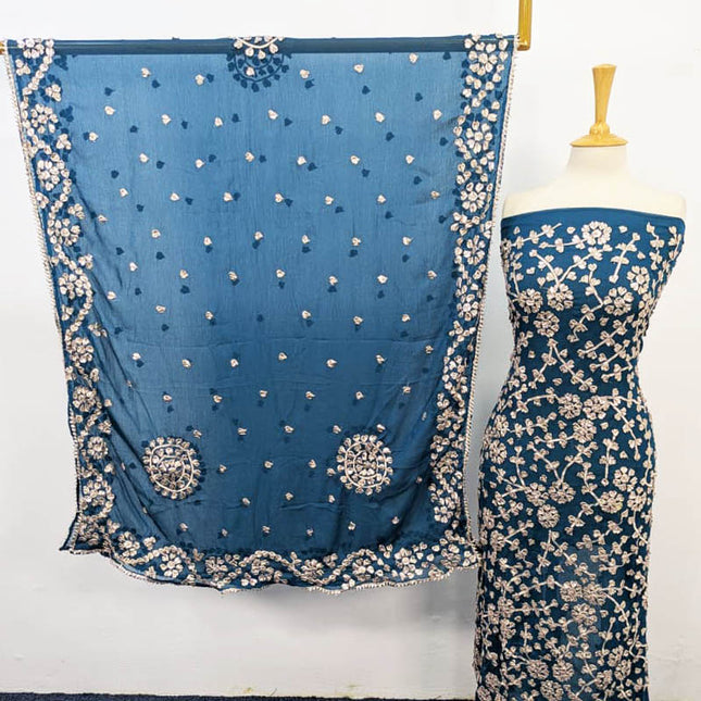 Handmade Gotta Work Chiffon 2PC Unstitched