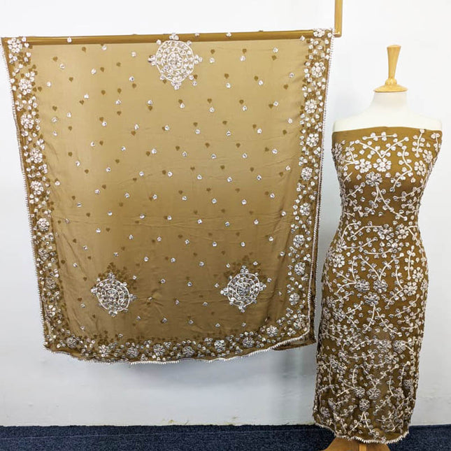 Handmade Gotta Work Chiffon 2PC Unstitched