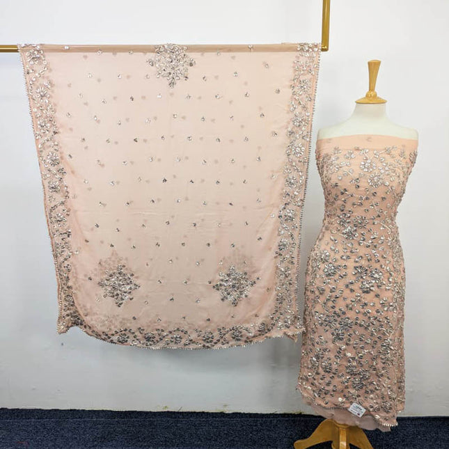 Handmade Gotta Work Chiffon 2PC Unstitched