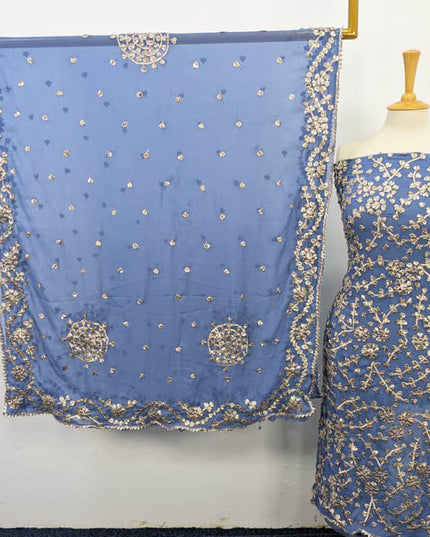 Handmade Gotta Work Chiffon 2PC Unstitched