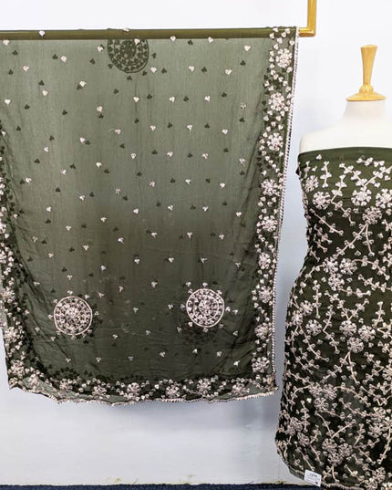 Handmade Gotta Work Chiffon 2PC Unstitched