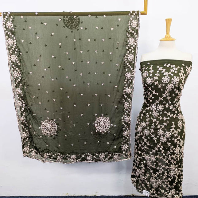 Handmade Gotta Work Chiffon 2PC Unstitched