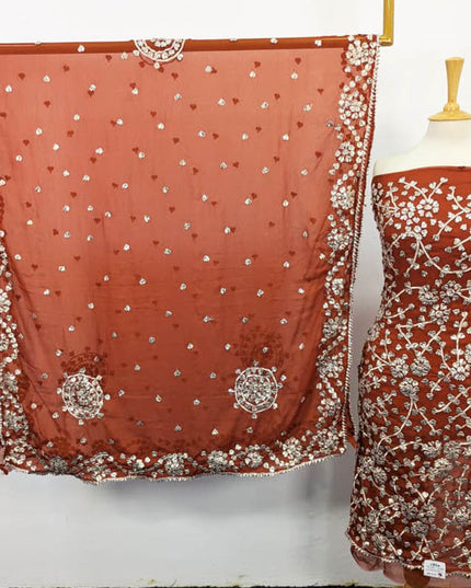 Handmade Gotta Work Chiffon 2PC Unstitched