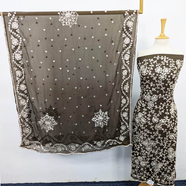 Handmade Gotta Work Chiffon 2PC Unstitched