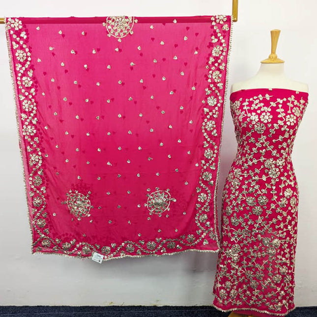 Handmade Gotta Work Chiffon 2PC Unstitched