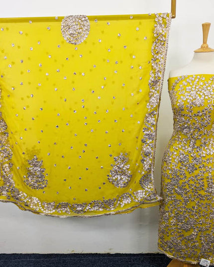 Handmade Gotta Work Chiffon 2PC Unstitched