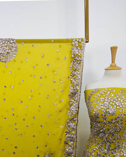 Handmade Gotta Work Chiffon 2PC Unstitched