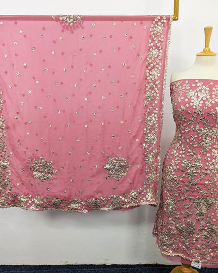 Handmade Gotta Work Chiffon 2PC Unstitched