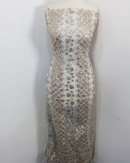 Handmade Organza Full Jaal Gotta Work Shirt & Dupatta ( Dyeable in All Colors )