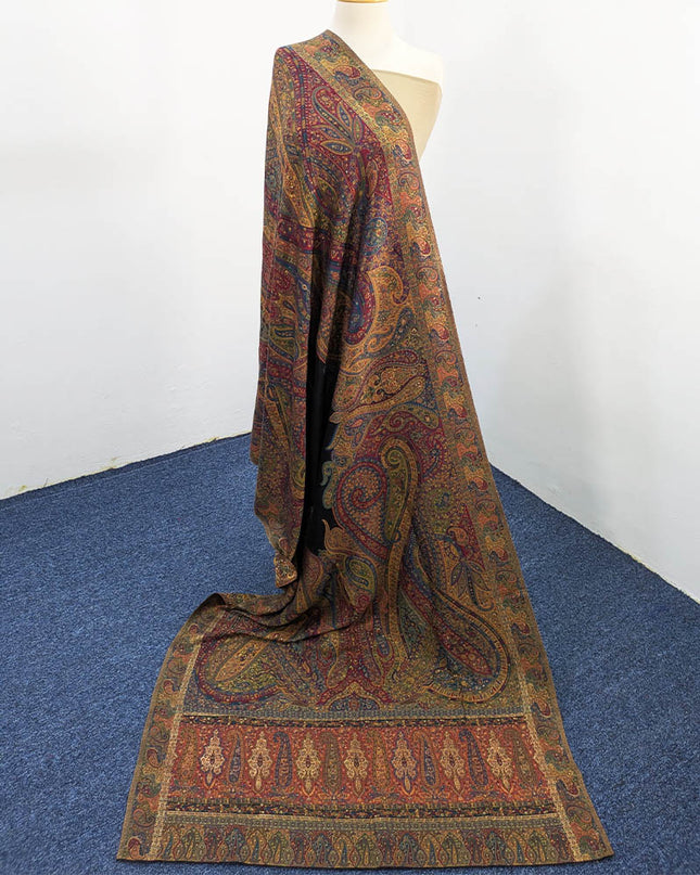 Premium Pure Indian Kani Silk Shawl ( Ready To Wear )