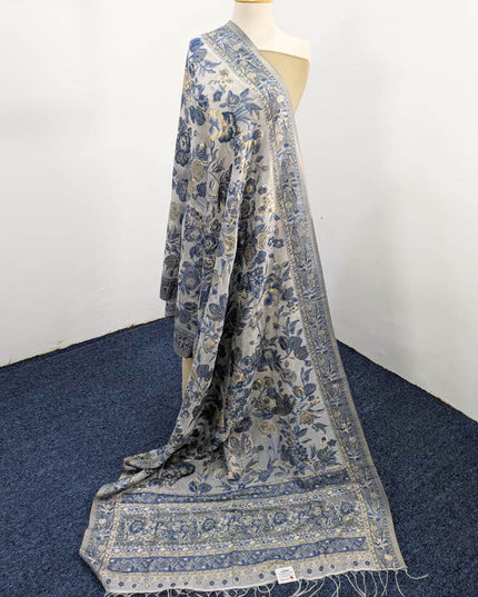 Premium Pure Indian Kani Silk Shawl ( Ready To Wear )