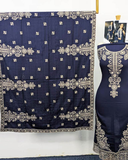 Embroidered Sweet  Doria Peach 3PC Unstitched- Sobia Waseem Vol-1937