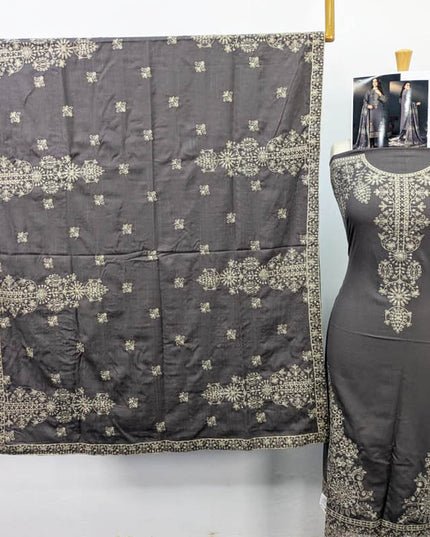 Embroidered Sweet  Doria Peach 3PC Unstitched- Sobia Waseem Vol-1937