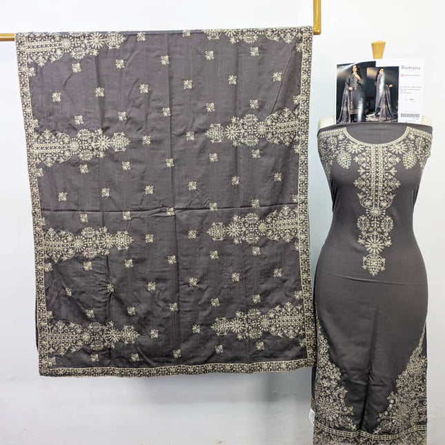 Embroidered Sweet  Doria Peach 3PC Unstitched- Sobia Waseem Vol-1937