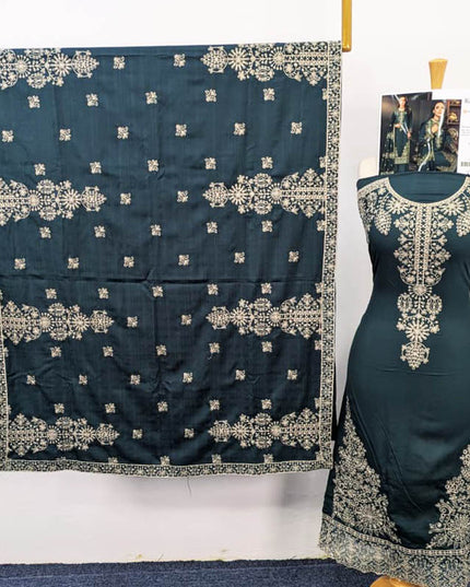 Embroidered Sweet  Doria Peach 3PC Unstitched- Sobia Waseem Vol-1937