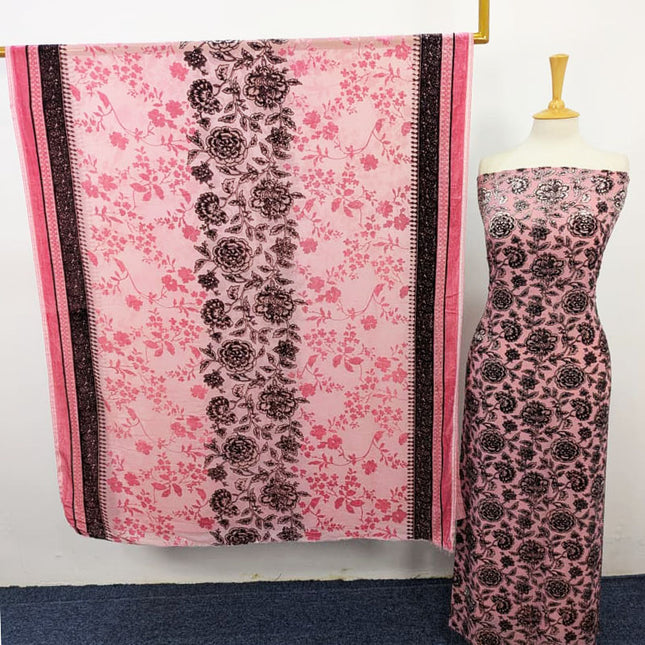 Premium Pure Palachi with Palachi Shawl 2PC Unstitched