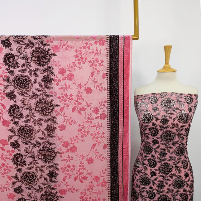 Premium Pure Palachi with Palachi Shawl 2PC Unstitched