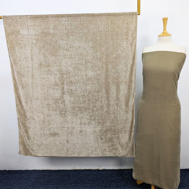Premium Velvet with Palachi Dupatta 3PC Unstitched