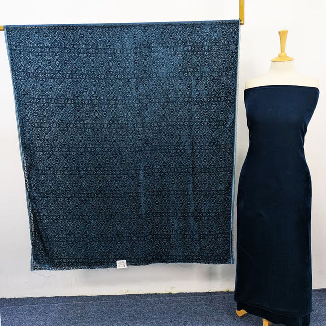 Premium Velvet with Palachi Dupatta 3PC Unstitched