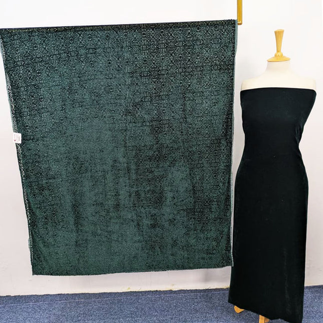 Premium Velvet with Palachi Dupatta 3PC Unstitched