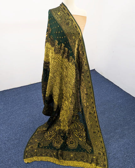 Luxury Pure Original Lama Crush Silk Shawl (Dyeable)