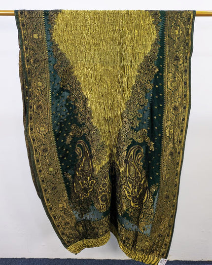 Luxury Pure Original Lama Crush Silk Shawl (Dyeable)