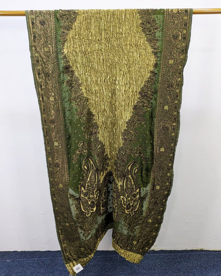 Luxury Pure Original Lama Crush Silk Shawl (Dyeable)