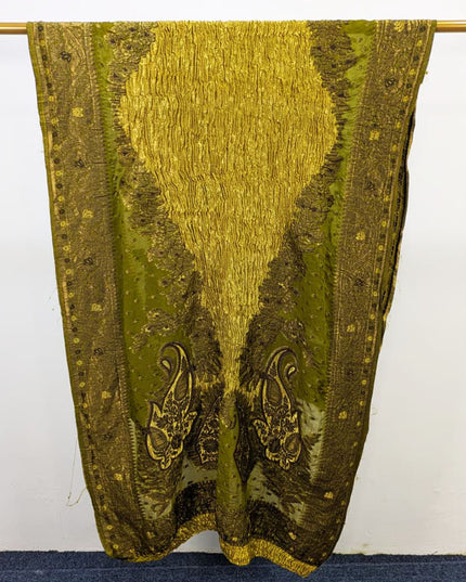 Luxury Pure Original Lama Crush Silk Shawl (Dyeable)