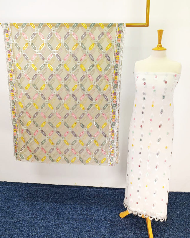 Embroidered Chiffon