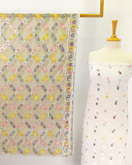 Embroidered Chiffon