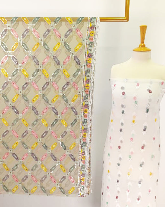 Embroidered Chiffon