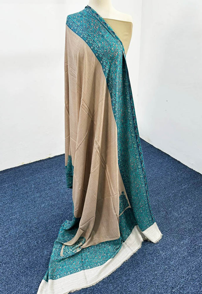 Pure Indian Kani Wool Shawl (Ready TO Wear )