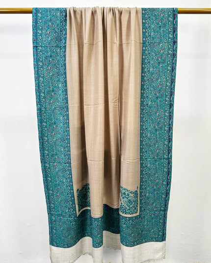 Pure Indian Kani Wool Shawl (Ready TO Wear )