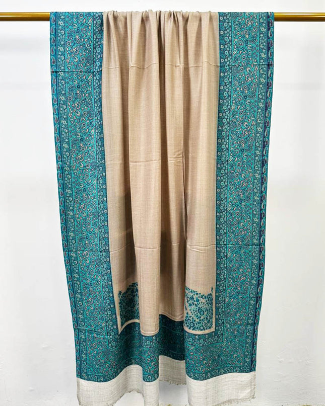 Pure Indian Kani Wool Shawl (Ready TO Wear )