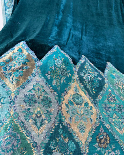 Premium Velvet With Kaani Weave Shawl