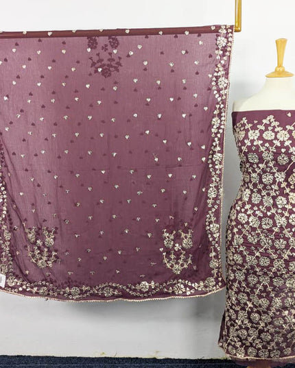 Chiffon with Full Jaal Gotta Work Shirt Dupatta 2PC Unstitched