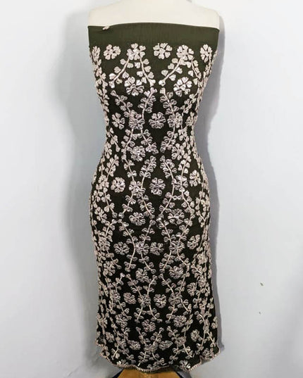 Handmade Chiffon with Full Jaal Gotta Work 2PC Unstitched