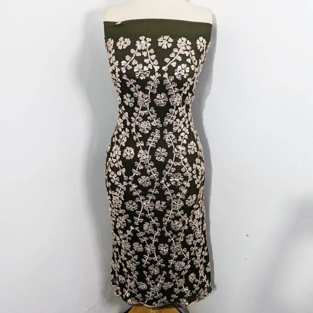 Handmade Chiffon with Full Jaal Gotta Work 2PC Unstitched