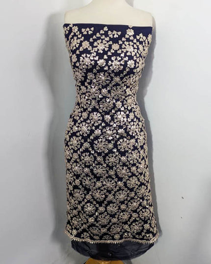 Handmade Chiffon with Full Jaal Gotta Work 2PC Unstitched