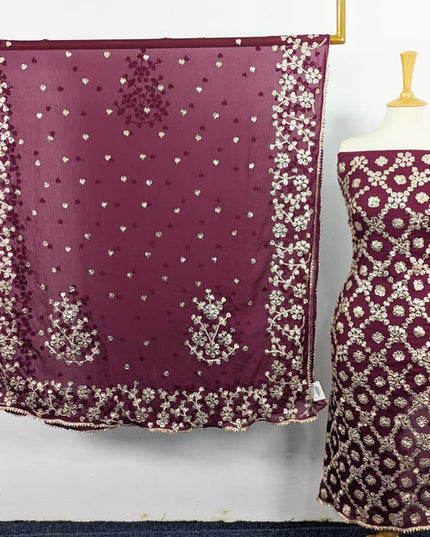 Handmade Gotta Work Chiffon 2PC Unstitched