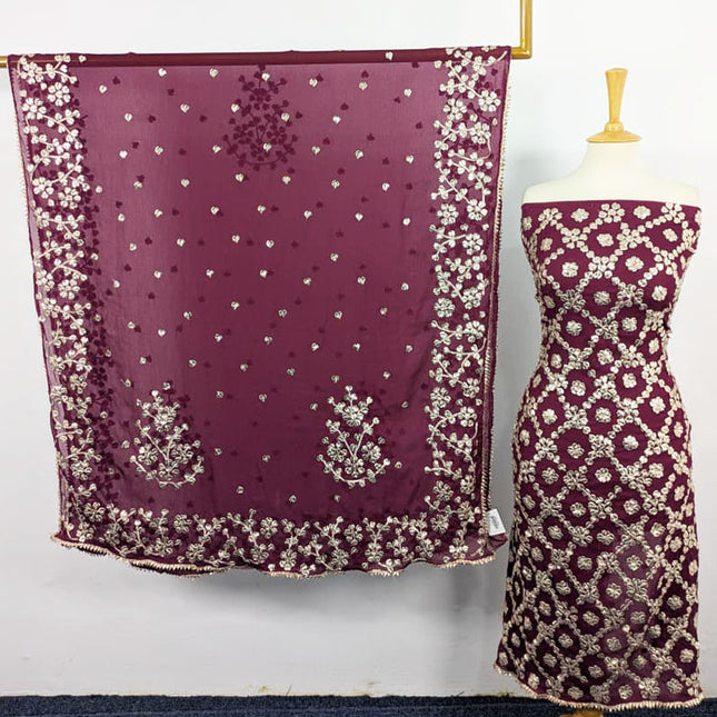 Handmade Gotta Work Chiffon 2PC Unstitched