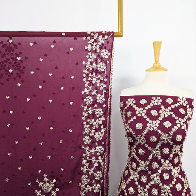 Handmade Gotta Work Chiffon 2PC Unstitched